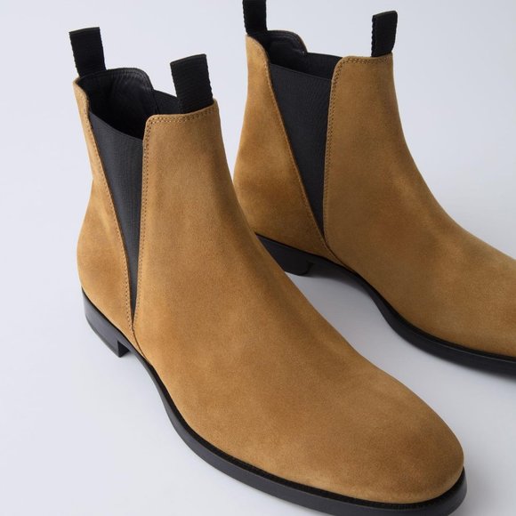 Acne Tan Suede Men´s Boots
